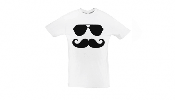 tričko movember moustache