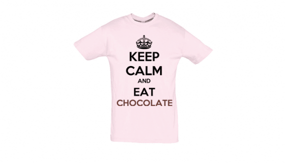 keep calm eat chocolate