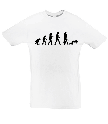 Potisk trička Evoluce Podpantofl